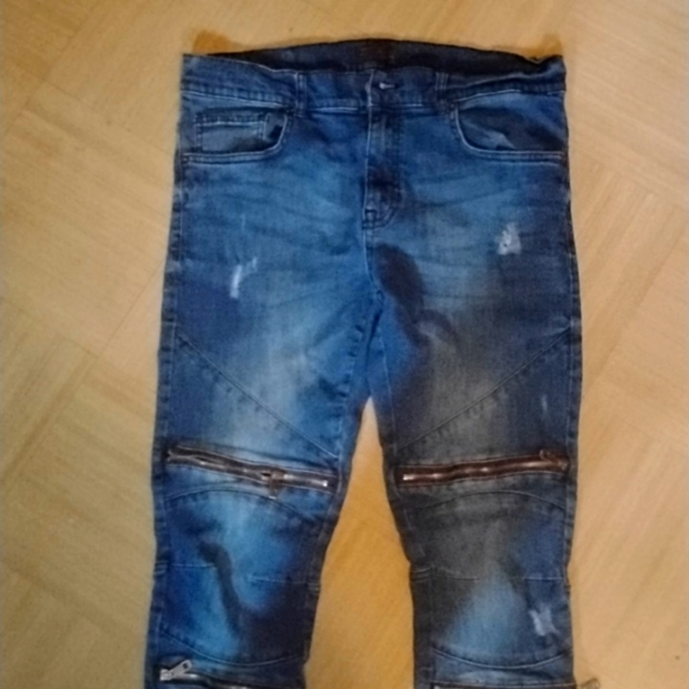 Zara Man blue jeans